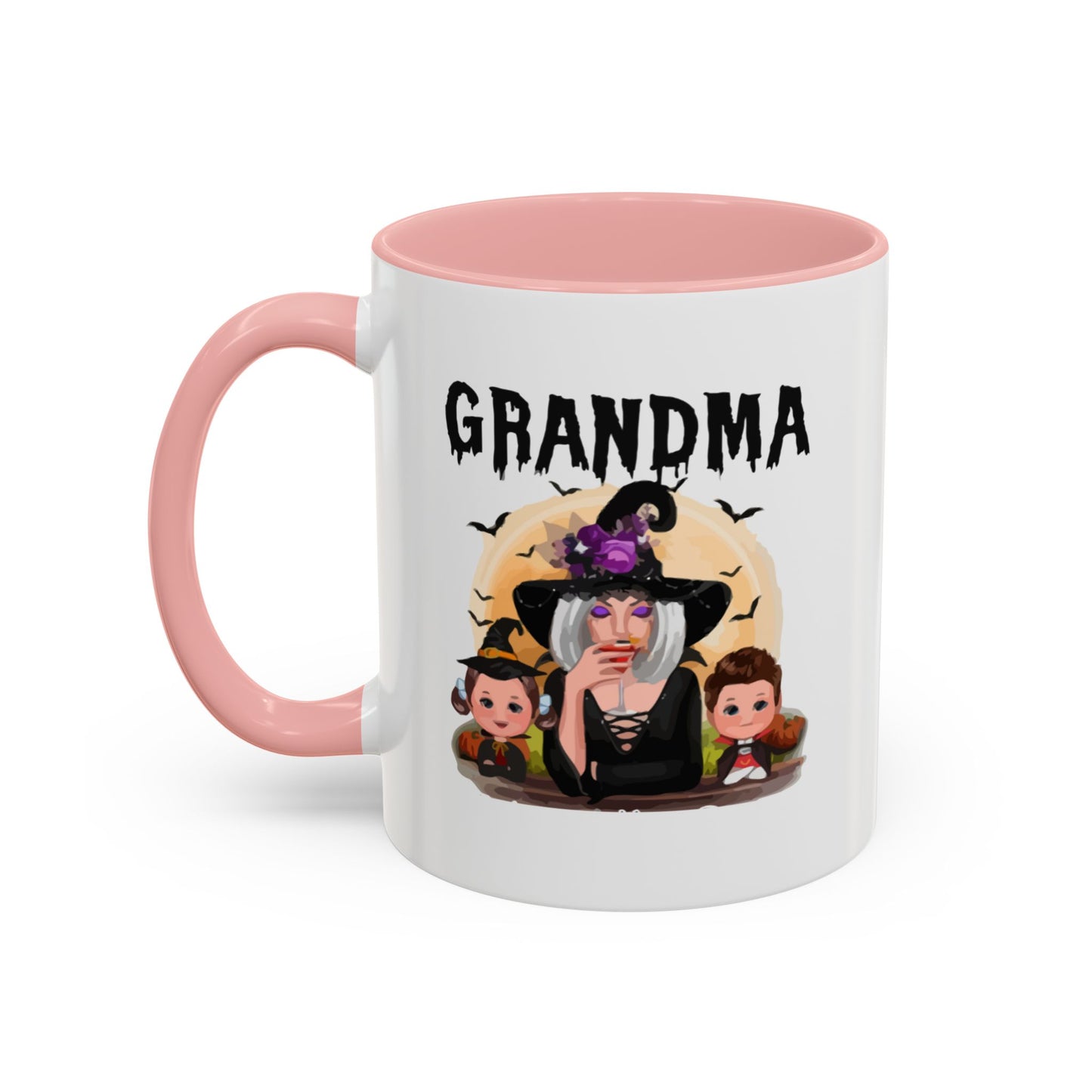 Grandma Halloween Accent Coffee Mug (11, 15oz) | Halloween Gift For Grandma