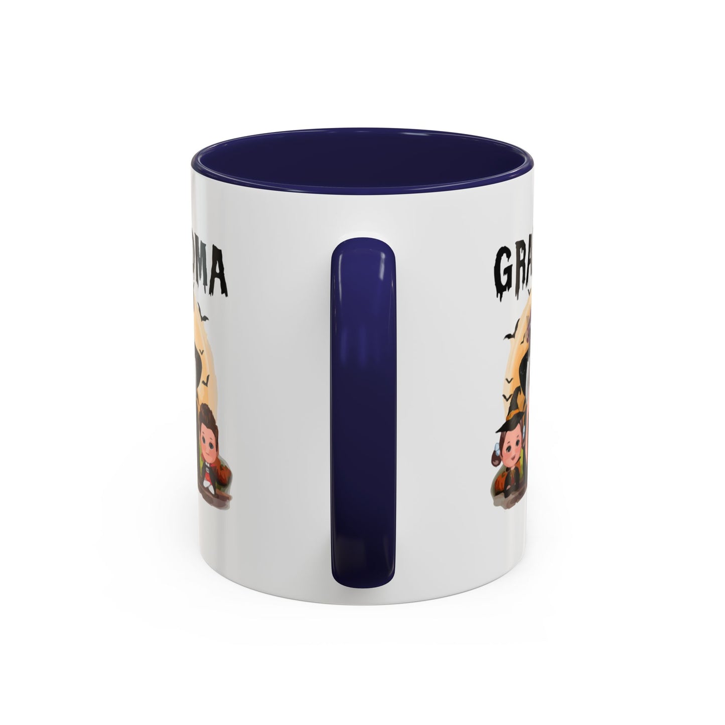 Grandma Halloween Accent Coffee Mug (11, 15oz) | Halloween Gift For Grandma