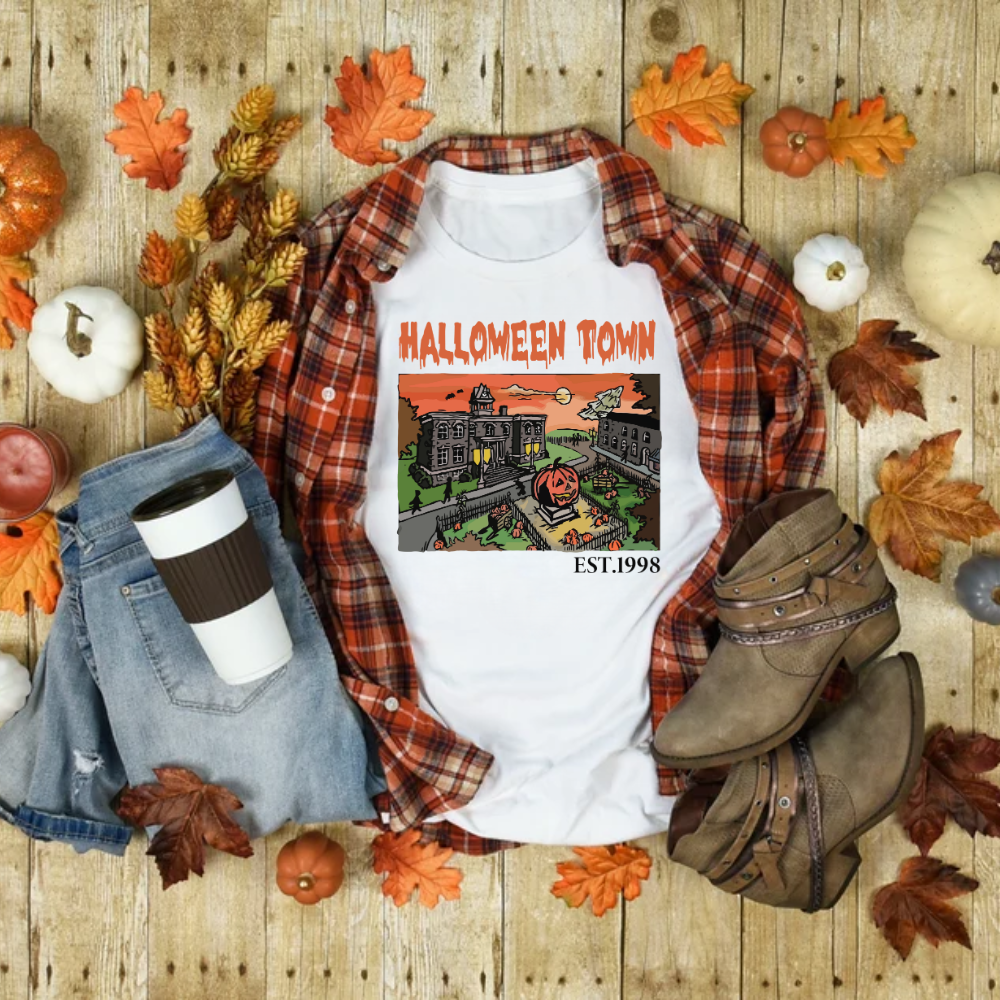 Halloween Town Shirt, Halloween Sweatshirt, Gift For Her, Gift For Him