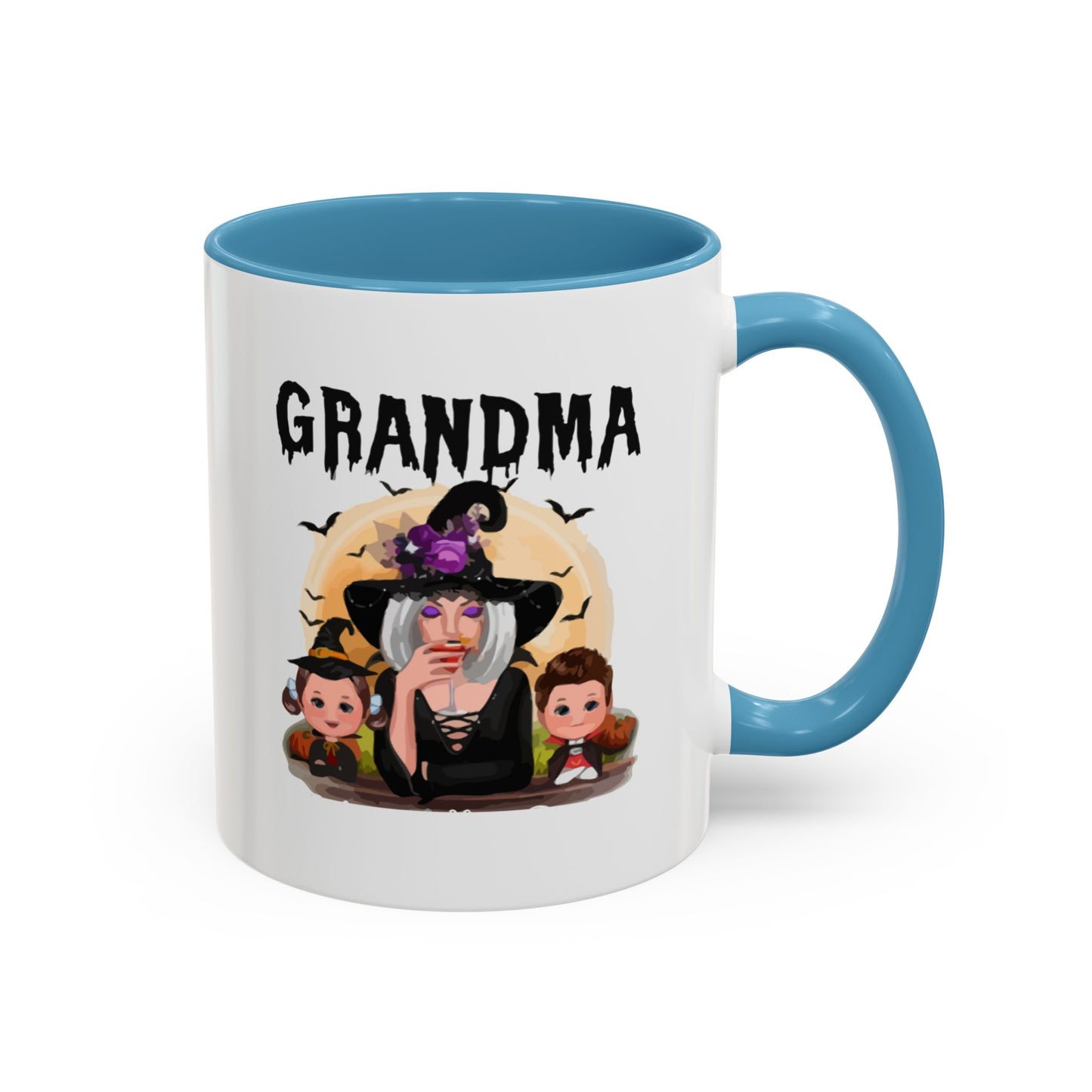 Grandma Halloween Accent Coffee Mug (11, 15oz) | Halloween Gift For Grandma