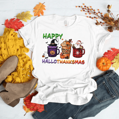 HalloThanksmas Shirt | Sweatshirt | Hoodies Gift For Her, Gift For Him