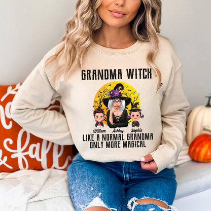 Grandma Witch Halloween T-Shirt | Sweatshirt