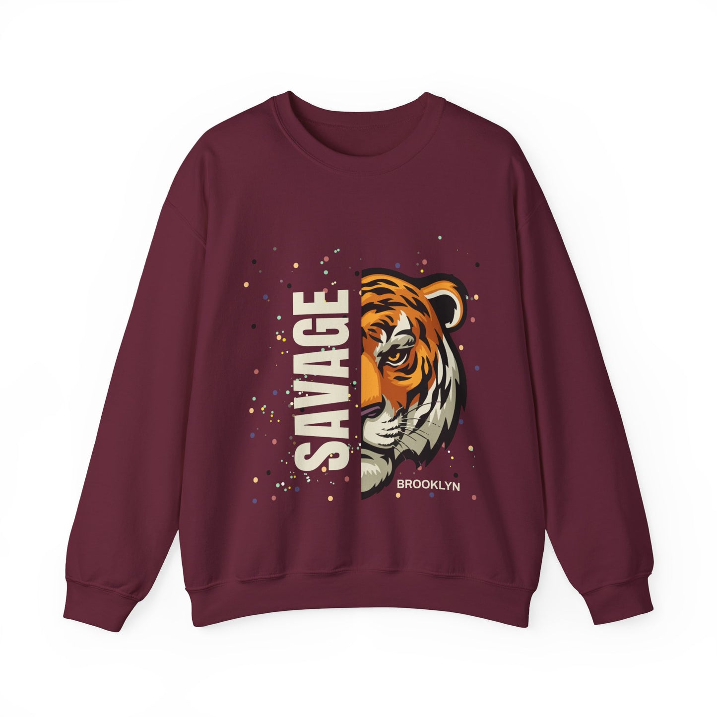 Savage Tiger Unisex Crewneck Sweatshirt