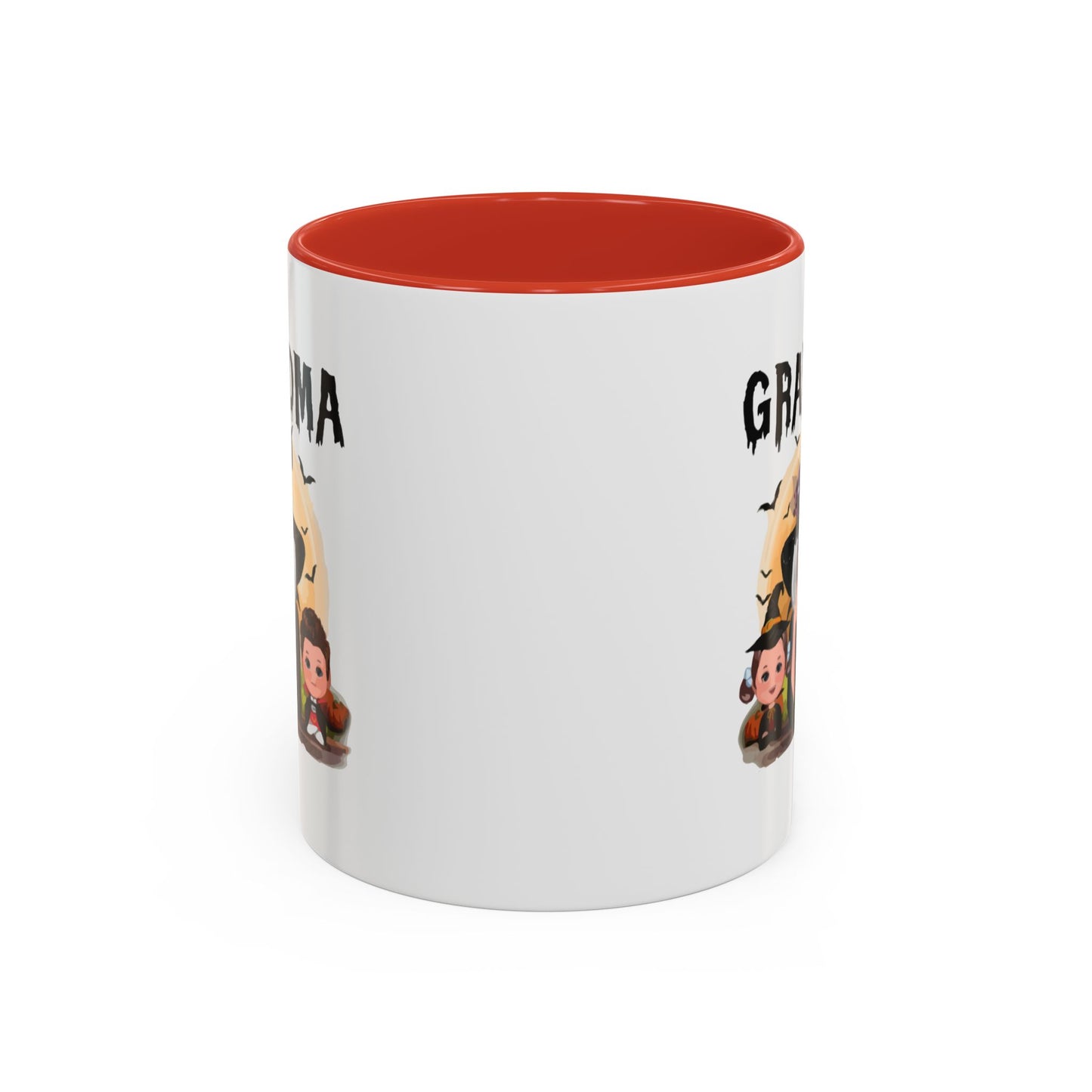 Grandma Halloween Accent Coffee Mug (11, 15oz) | Halloween Gift For Grandma