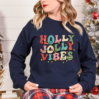 Holly Jolly Christmas Shirt |Unisex Christmas Sweatshirt | Christmas Hoodie, Gift For Her or Him