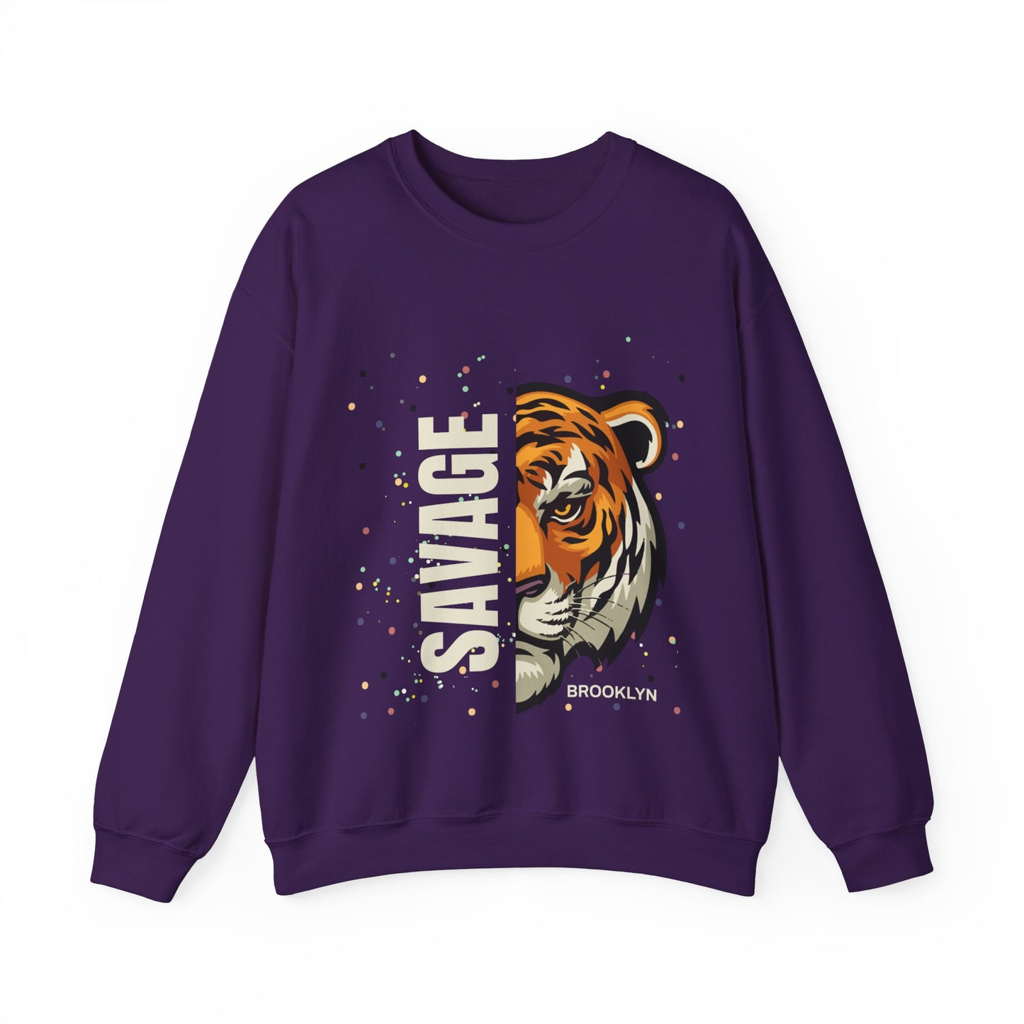 Savage Tiger Unisex Crewneck Sweatshirt