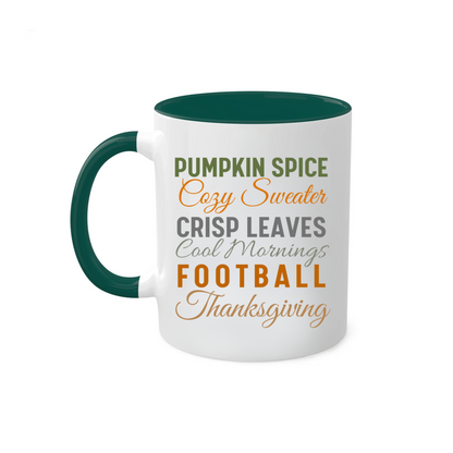 Pumpkin Spice Cozy Sweater Mug | Thanksgiving, Halloween Gift For Him Or Her