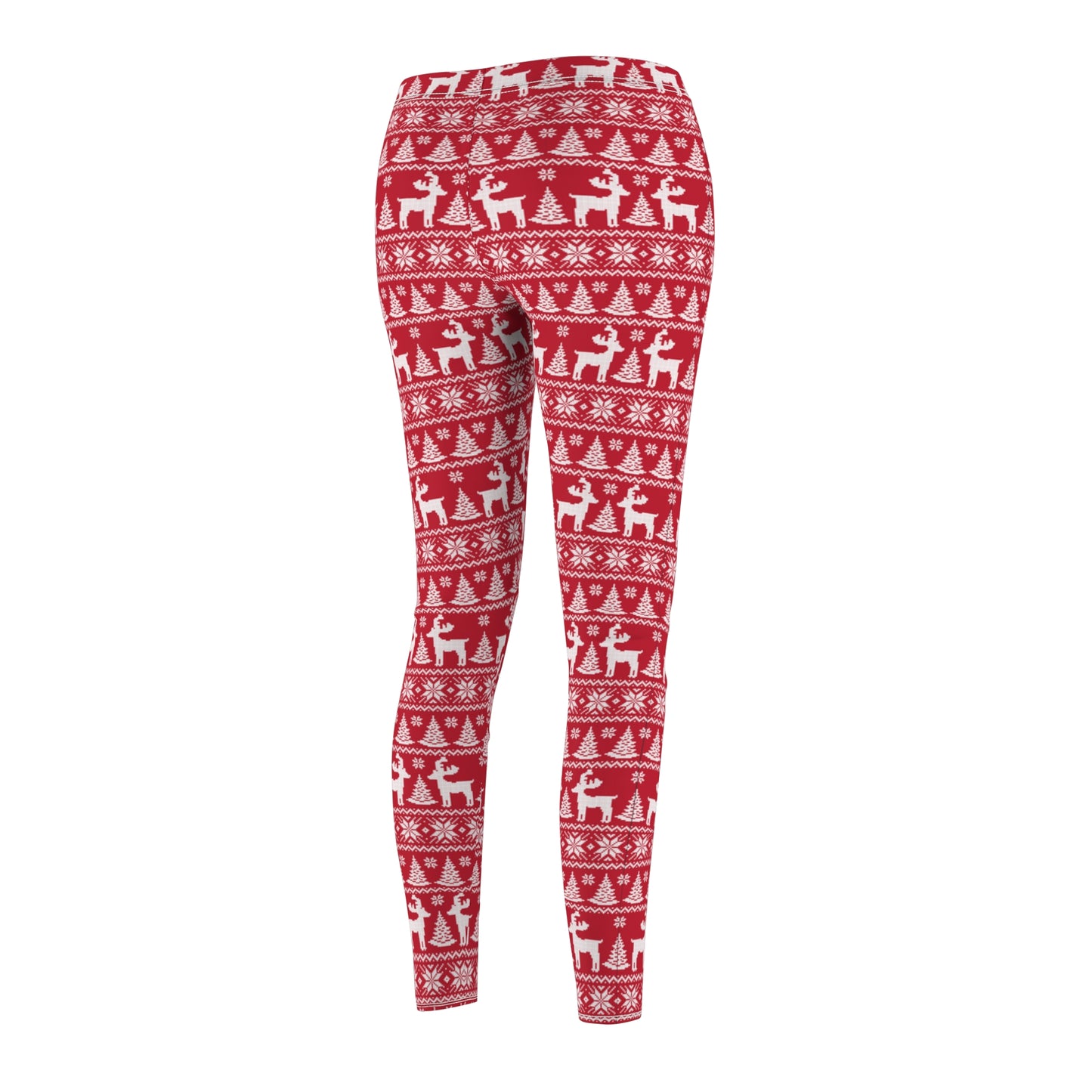 Christmas Leggings for Women with Holly, Holiday Yoga Pant, Womens Outfit,Christmas Gift for Her