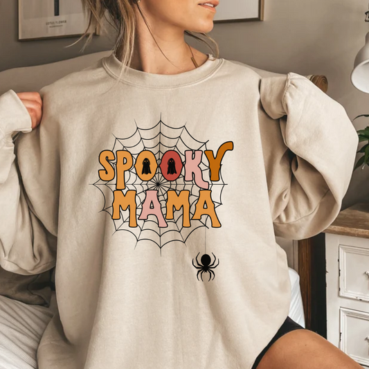 Spooky Mama Shirt, Halloween Shirt, Halloween Sweatshirt, Spooky Season, Gift For Mom