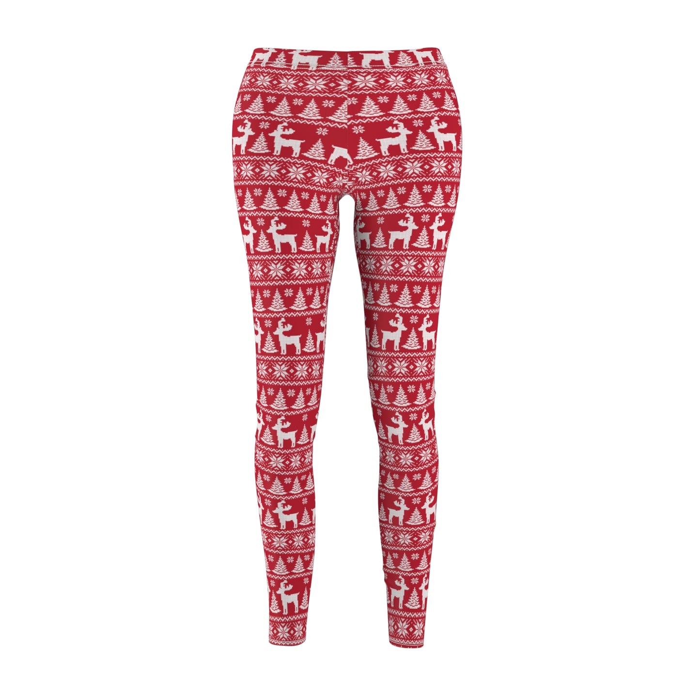 Christmas Leggings for Women with Holly, Holiday Yoga Pant, Womens Outfit,Christmas Gift for Her