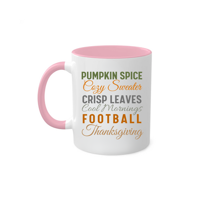 Pumpkin Spice Cozy Sweater Mug | Thanksgiving, Halloween Gift For Him Or Her