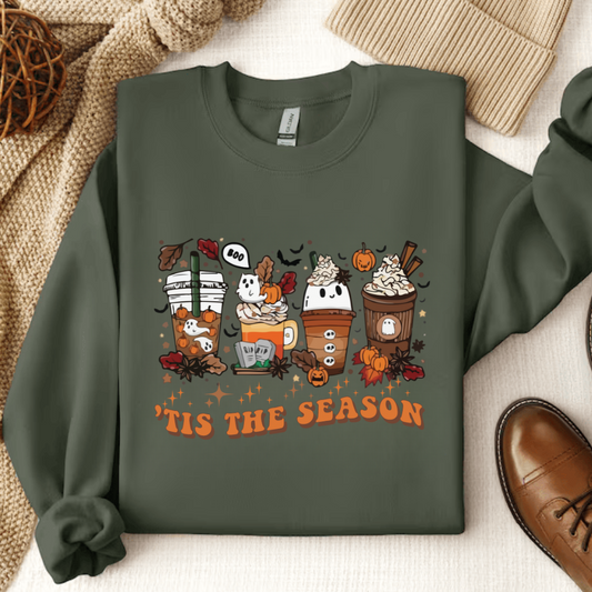 'TIS The Season Shirt | Fall Sweatshirt | Gift For Him , Gift For Her