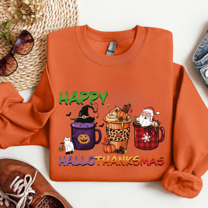 Halloween Thanksgiving Christmas Shirt | Sweatshirt | Hoodies Gift For Her, Gift For Him