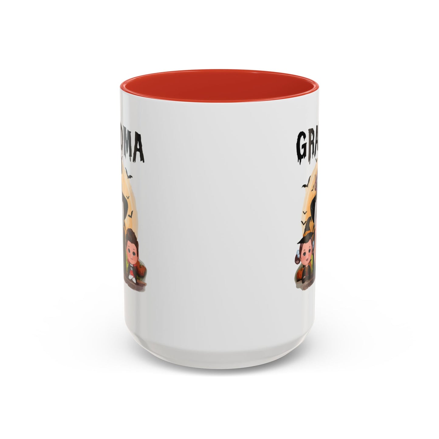 Grandma Halloween Accent Coffee Mug (11, 15oz) | Halloween Gift For Grandma