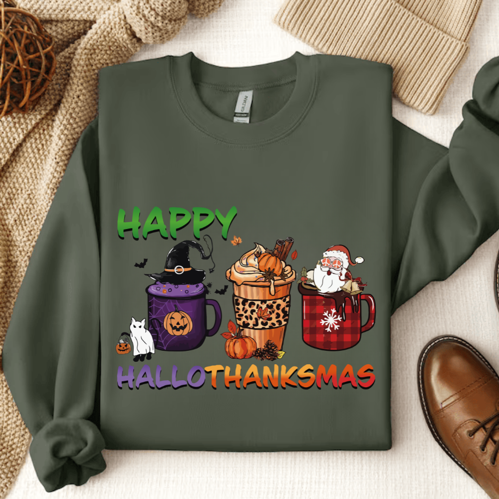 Halloween Thanksgiving Christmas Shirt | Sweatshirt | Hoodies Gift For Her, Gift For Him