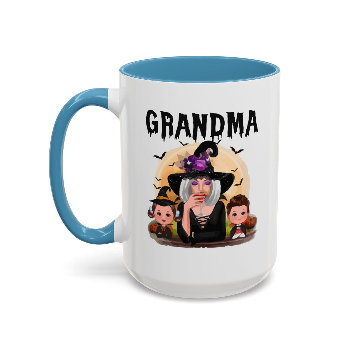 Grandma Halloween Accent Coffee Mug (11, 15oz) | Halloween Gift For Grandma