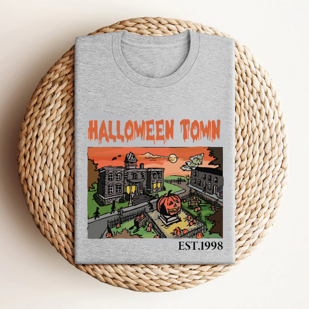 Halloween Town Shirt, Halloween Sweatshirt, Gift For Her, Gift For Him