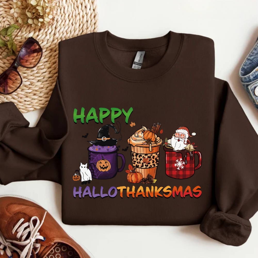 Halloween Thanksgiving Christmas Shirt | Sweatshirt | Hoodies Gift For Her, Gift For Him