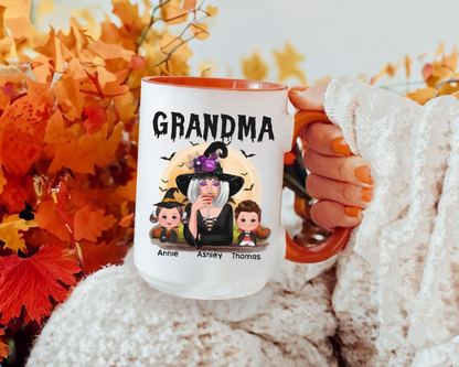 Personalized Grandma Collection | Halloween Sweatshirt, Hoodie, Pillow & Mug | Gift For Grandma