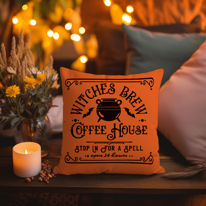 Something Wicked, Witches Brew, Boo, Eek | Halloween Pillow | Halloween Gifts