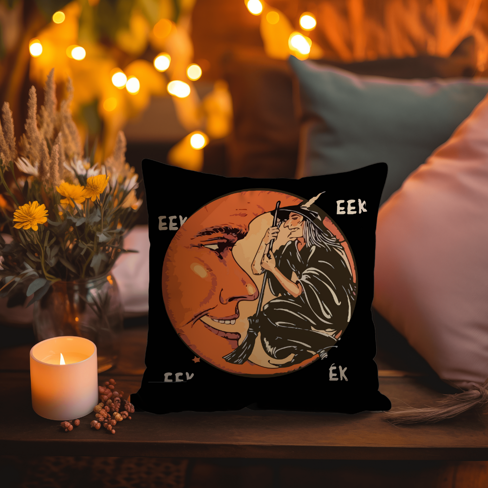 Something Wicked, Witches Brew, Boo, Eek | Halloween Pillow | Halloween Gifts