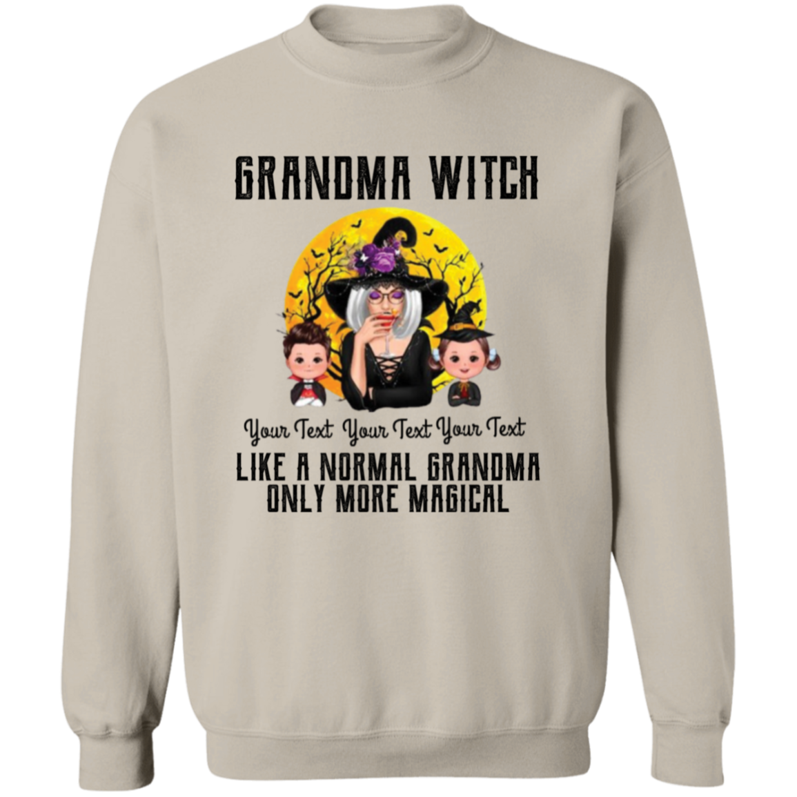 Grandma Witch Halloween T-Shirt | Sweatshirt