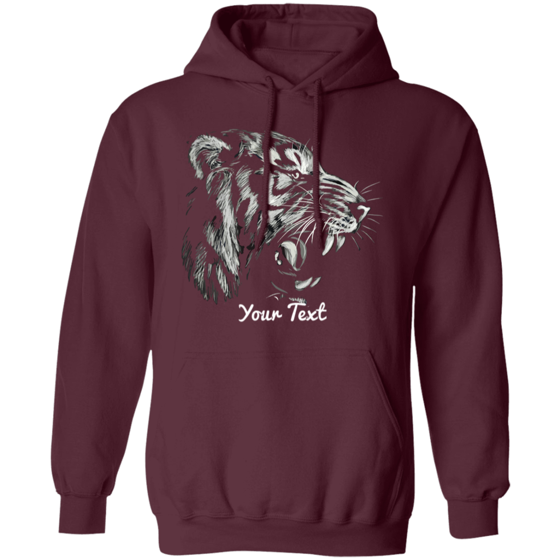 Black  And White Tiger Personalized Shirt | Personalized Sweatshirt | Hoodies