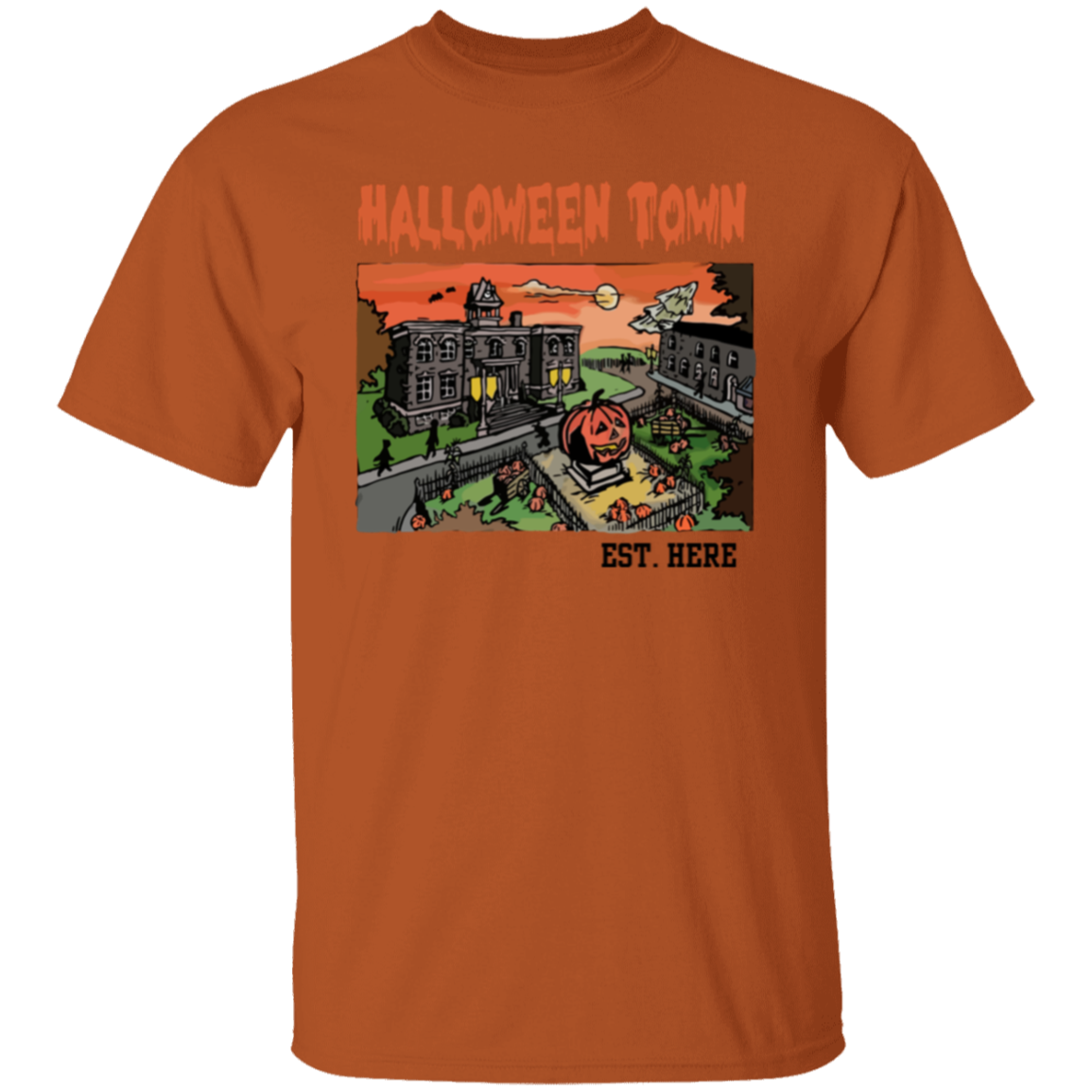 Halloween Town Shirt, Halloween Sweatshirt, Gift For Her, Gift For Him