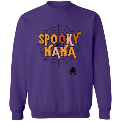 Spooky NaNa Shirt, Halloween Sweatshirt, Halloween Party Shirt, Spooky Season Shirt, Gift for Nana