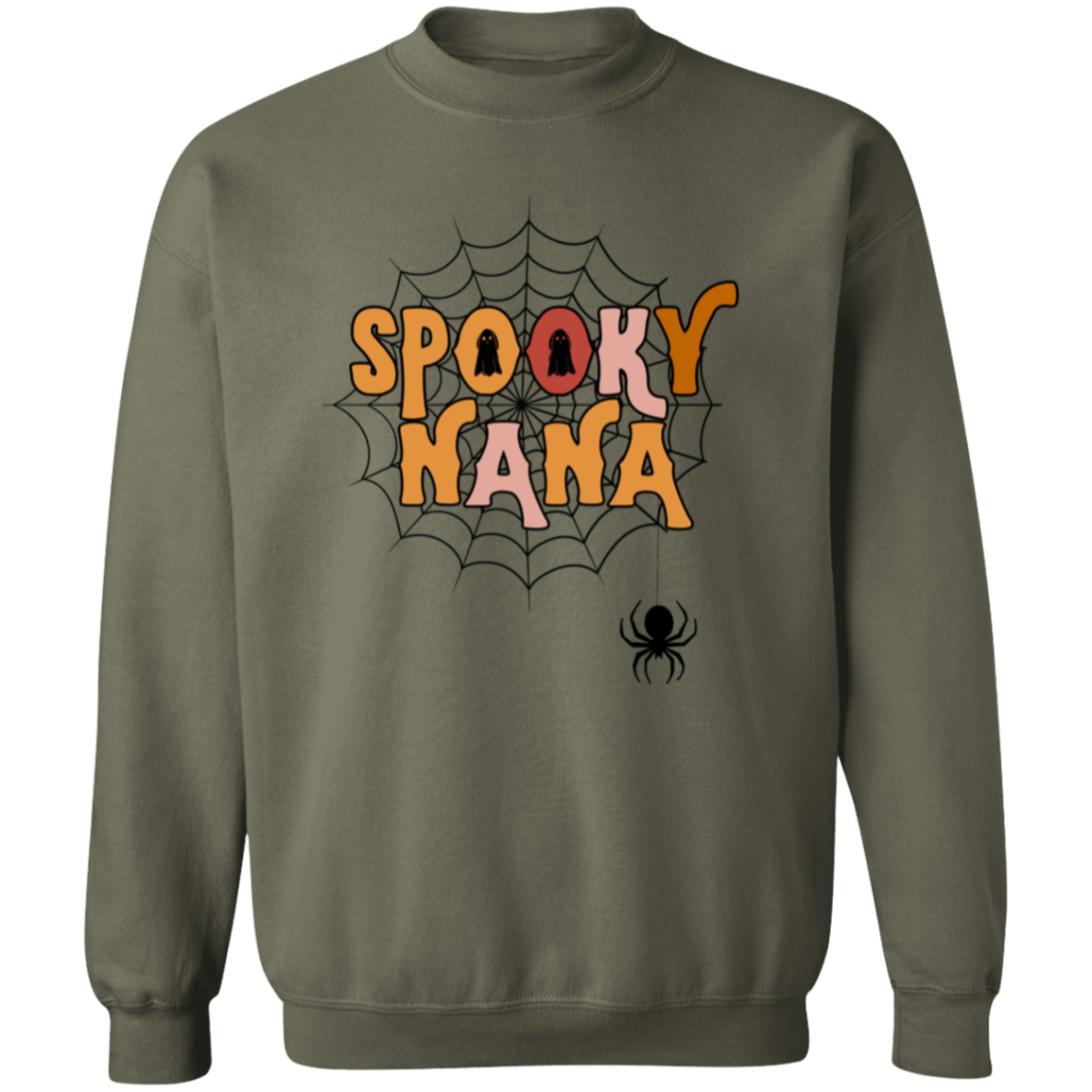 Spooky NaNa Shirt, Halloween Sweatshirt, Halloween Party Shirt, Spooky Season Shirt, Gift for Nana