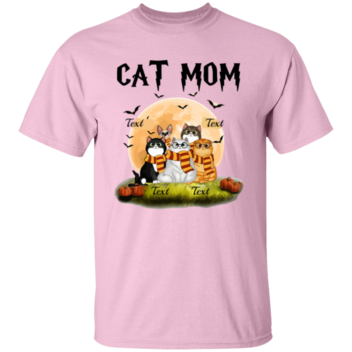 Cat Mom Shirt, Halloween Sweatshirt, Halloween Gift For Cat Lovers