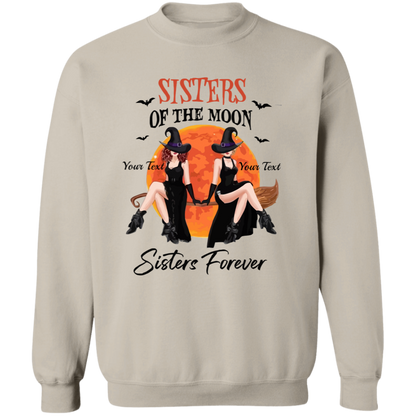 Sister Of The Moon Halloween Shirt | Halloween Sweatshirt, Soul sister gift, Gift For Sister