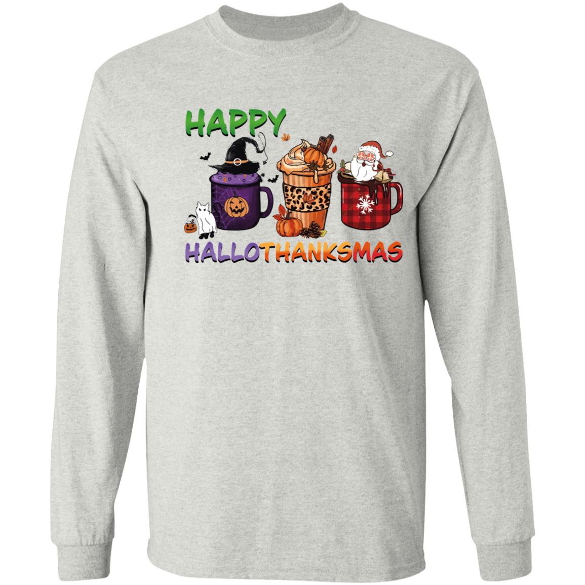 HalloThanksmas Shirt | Sweatshirt | Hoodies Gift For Her, Gift For Him