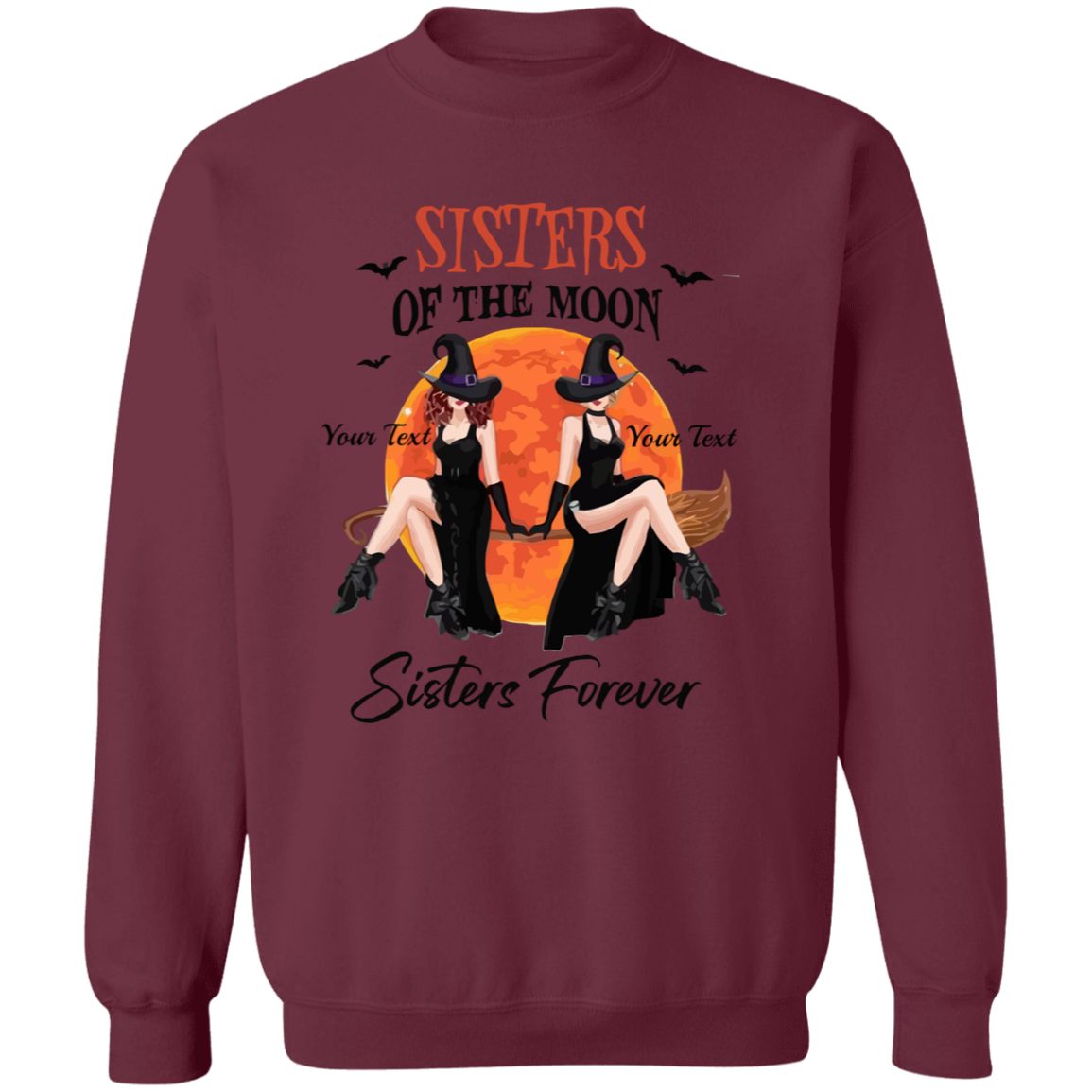 Sister Of The Moon Halloween Shirt | Halloween Sweatshirt, Soul sister gift, Gift For Sister