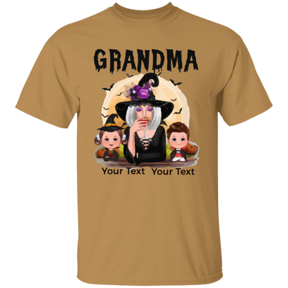 Grandma Halloween T-Shirt | Sweatshirt, Personalized Gift For Grandma