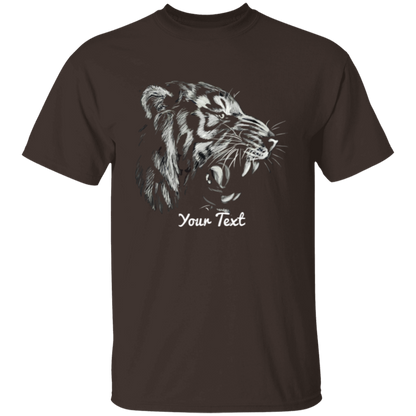 Black  And White Tiger Personalized Shirt | Personalized Sweatshirt | Hoodies