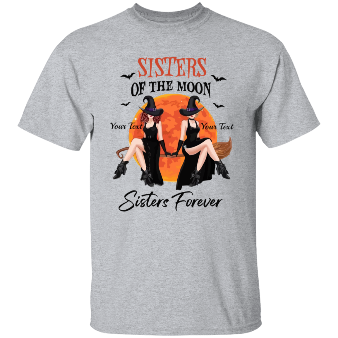 Sister Of The Moon Halloween Shirt | Halloween Sweatshirt, Soul sister gift, Gift For Sister