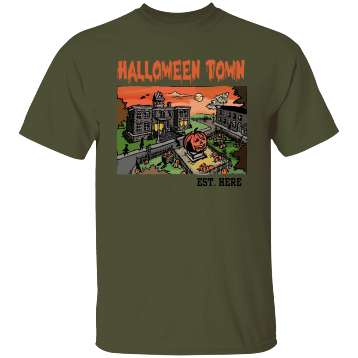 Halloween Town Shirt, Halloween Sweatshirt, Gift For Her, Gift For Him