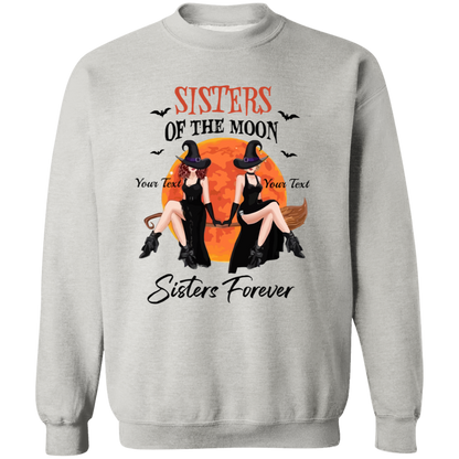 Sister Of The Moon Halloween Shirt | Halloween Sweatshirt, Soul sister gift, Gift For Sister