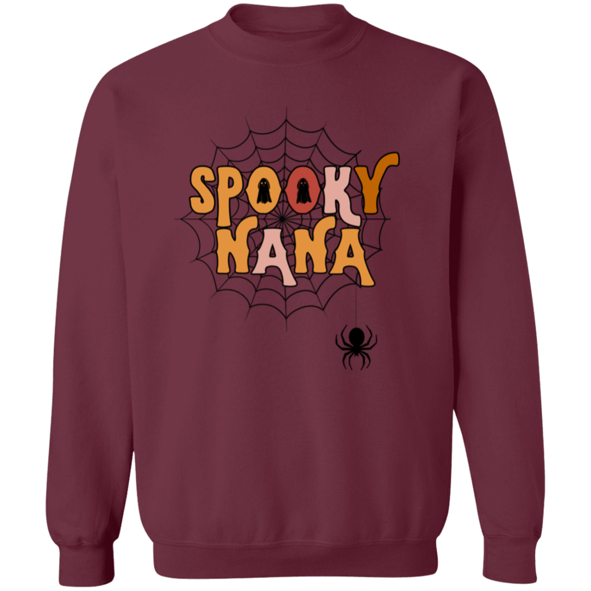 Spooky NaNa Shirt, Halloween Sweatshirt, Halloween Party Shirt, Spooky Season Shirt, Gift for Nana