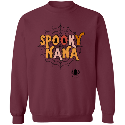 Spooky NaNa Shirt, Halloween Sweatshirt, Halloween Party Shirt, Spooky Season Shirt, Gift for Nana