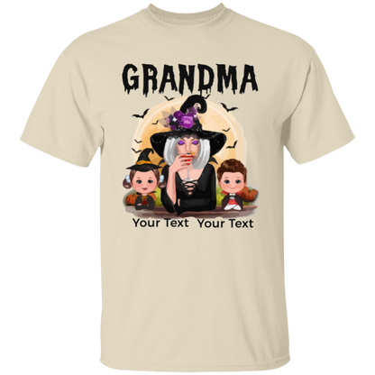 Grandma Halloween T-Shirt | Sweatshirt, Personalized Gift For Grandma