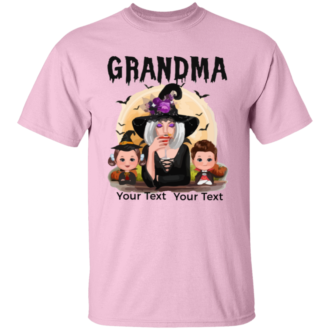 Grandma Halloween T-Shirt | Sweatshirt, Personalized Gift For Grandma