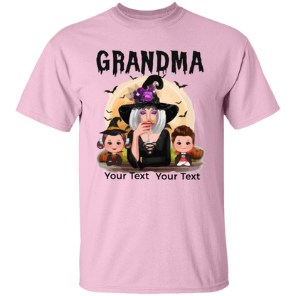 Grandma Halloween T-Shirt | Sweatshirt, Personalized Gift For Grandma