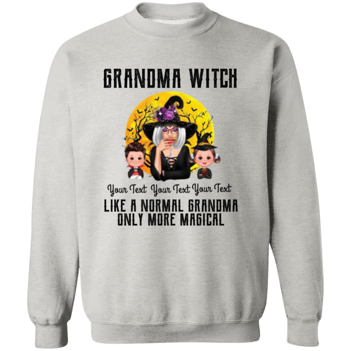 Grandma Witch Halloween T-Shirt | Sweatshirt