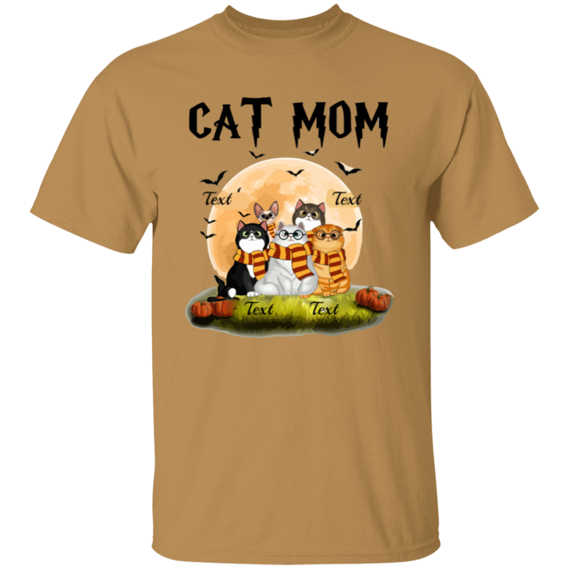 Cat Mom Shirt, Halloween Sweatshirt, Halloween Gift For Cat Lovers