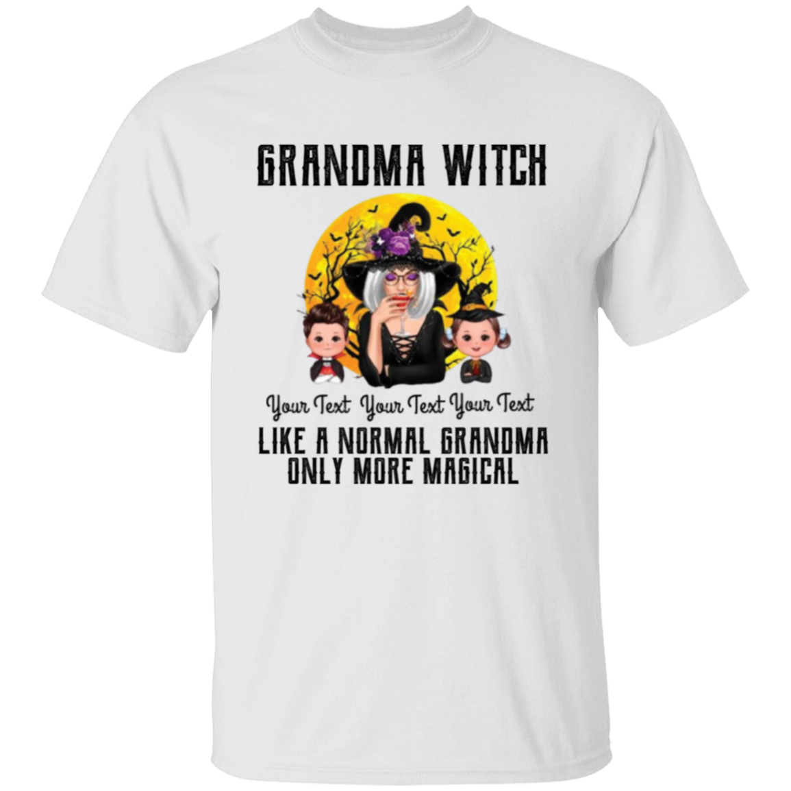 Grandma Witch Halloween T-Shirt | Sweatshirt