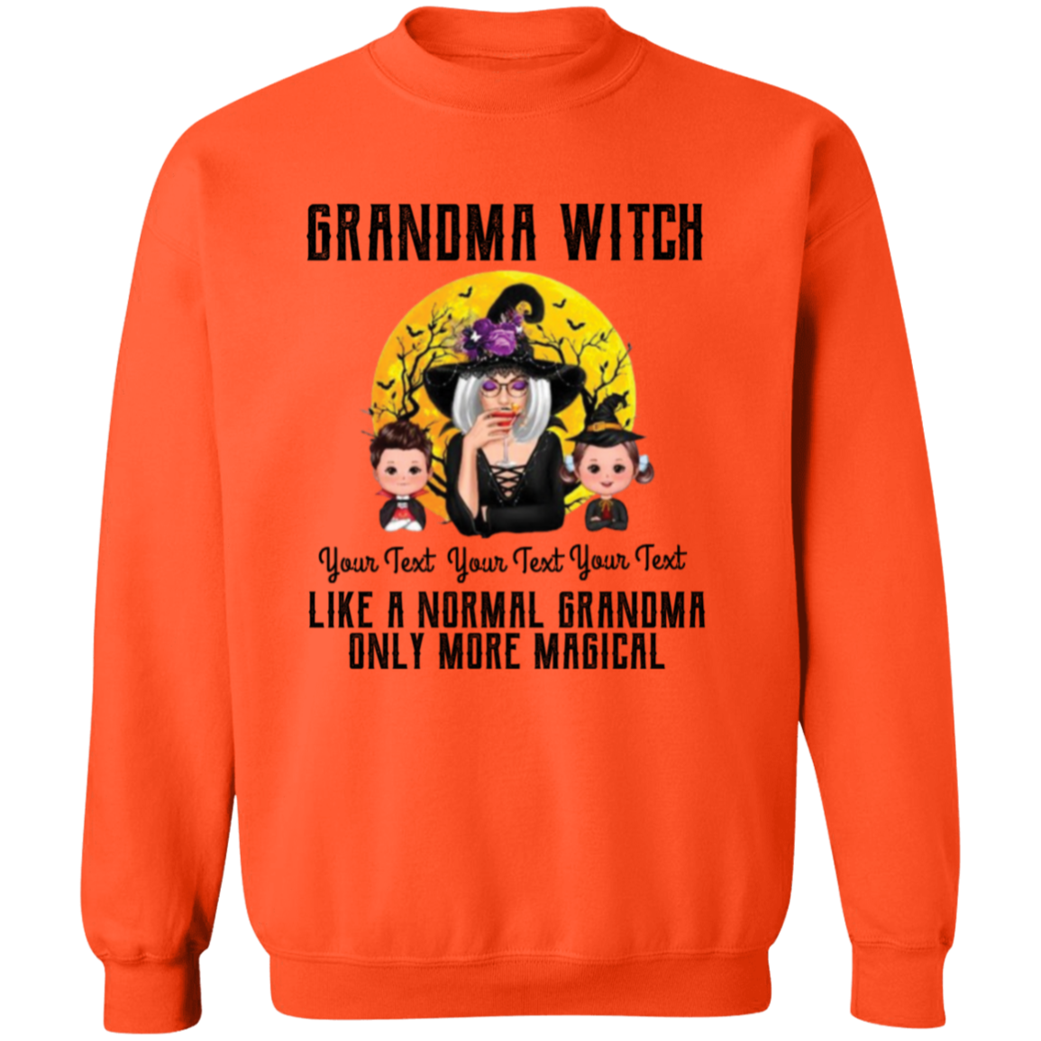 Grandma Witch Halloween T-Shirt | Sweatshirt