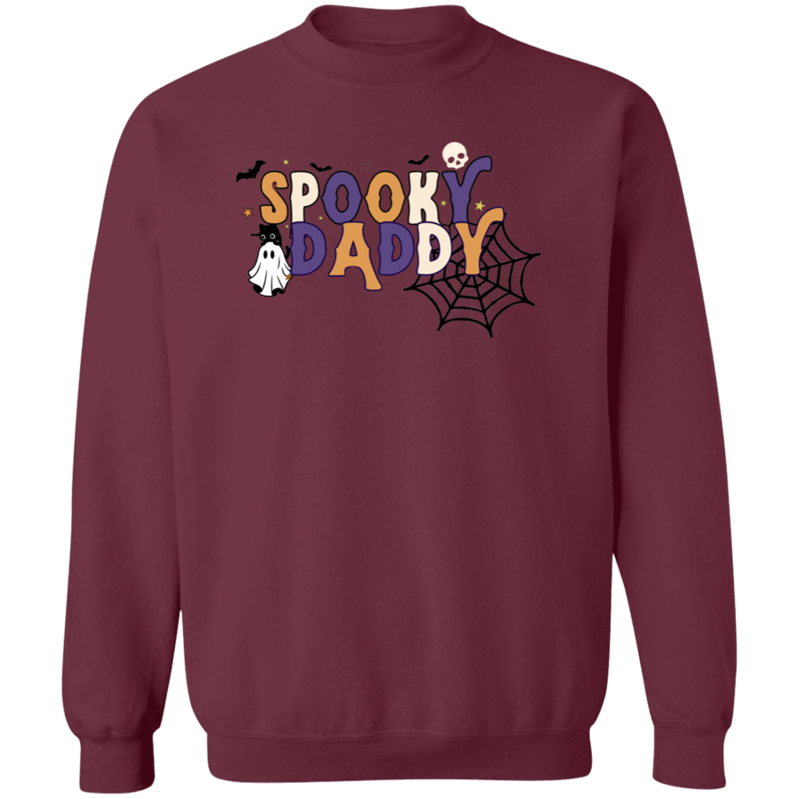 Spooky Daddy Shirt, Halloween Sweatshirt, Halloween Party Shirt, Spooky Season Shirt, Gift for Dad