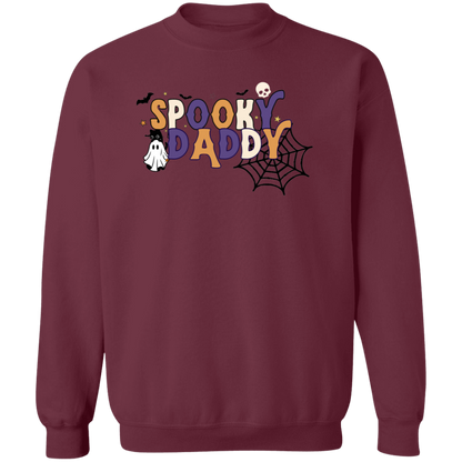 Spooky Daddy Shirt, Halloween Sweatshirt, Halloween Party Shirt, Spooky Season Shirt, Gift for Dad